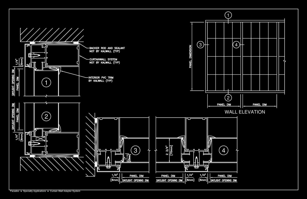 Facade_Wall CurtainWallAdapter_001 1024x663