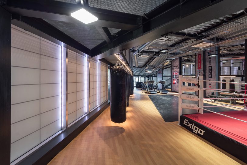 Dale Youth Amateur Boxing Club interior 2