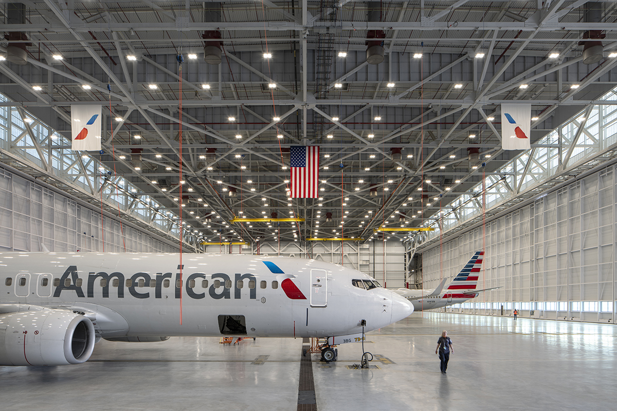 Kalwall American Airlines hanger