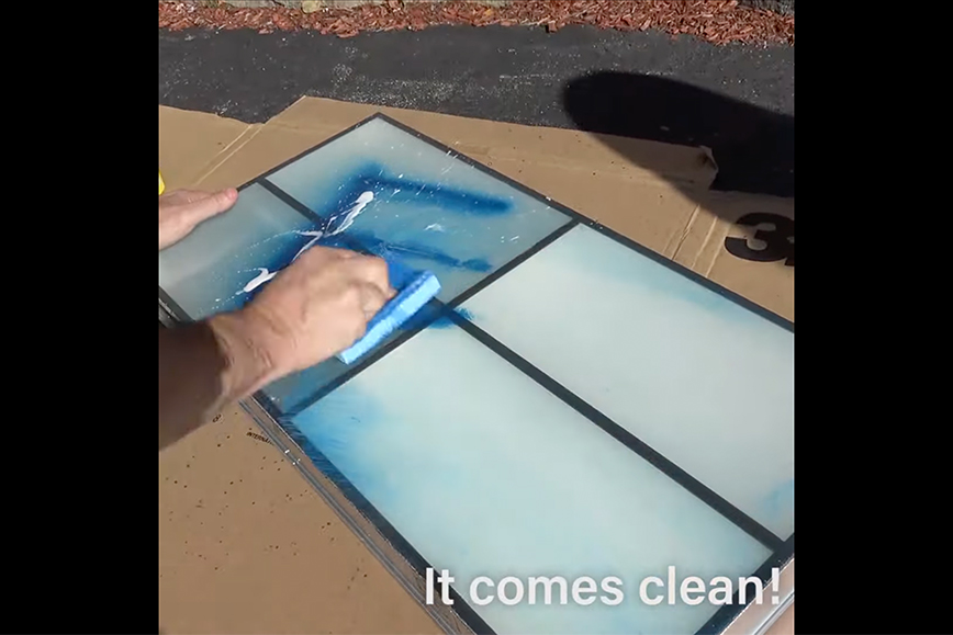 Easy to Clean - Vandal and Graffiti Resistant Panels