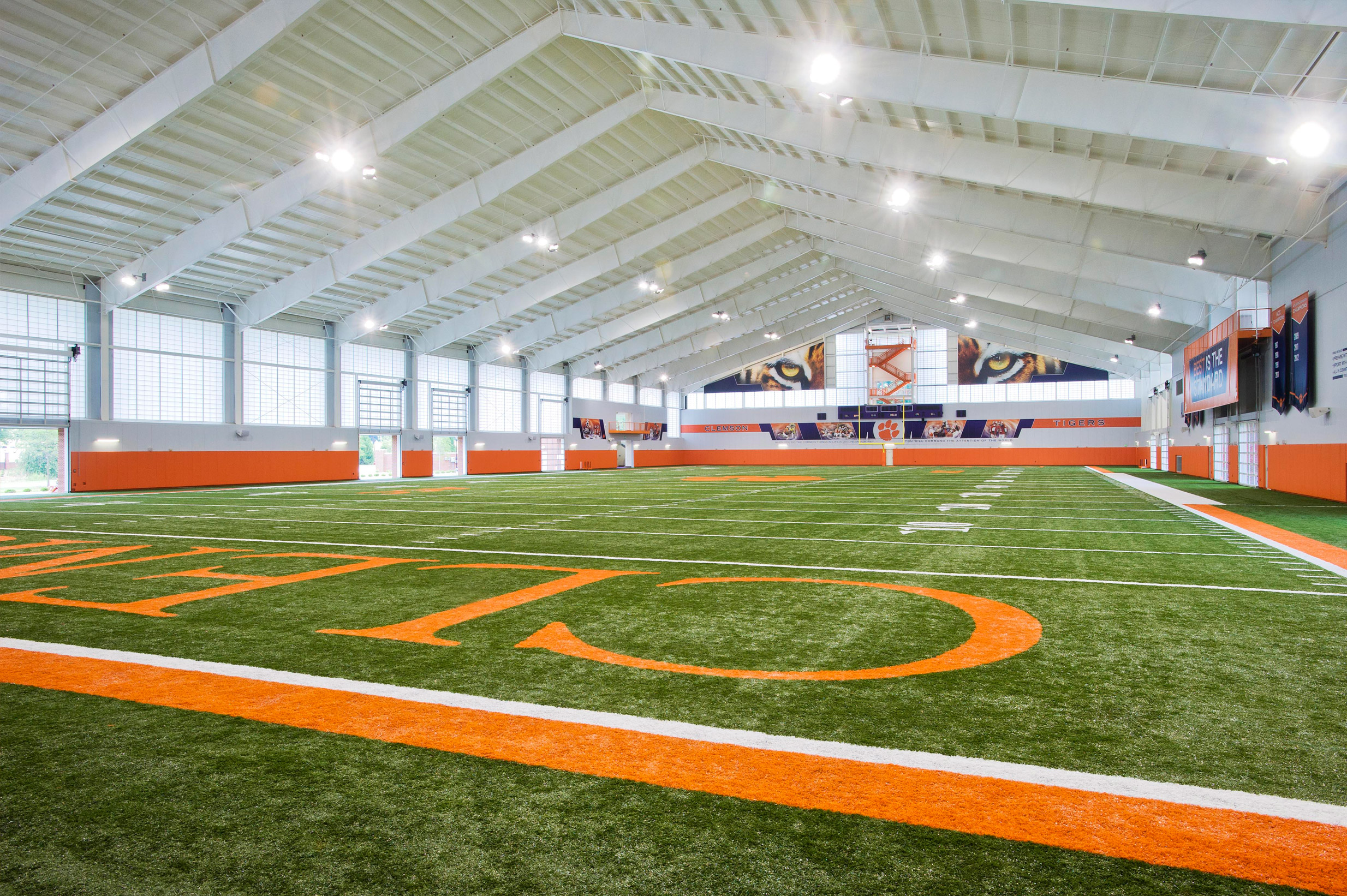 Clemson Indoor Football Practice Facility