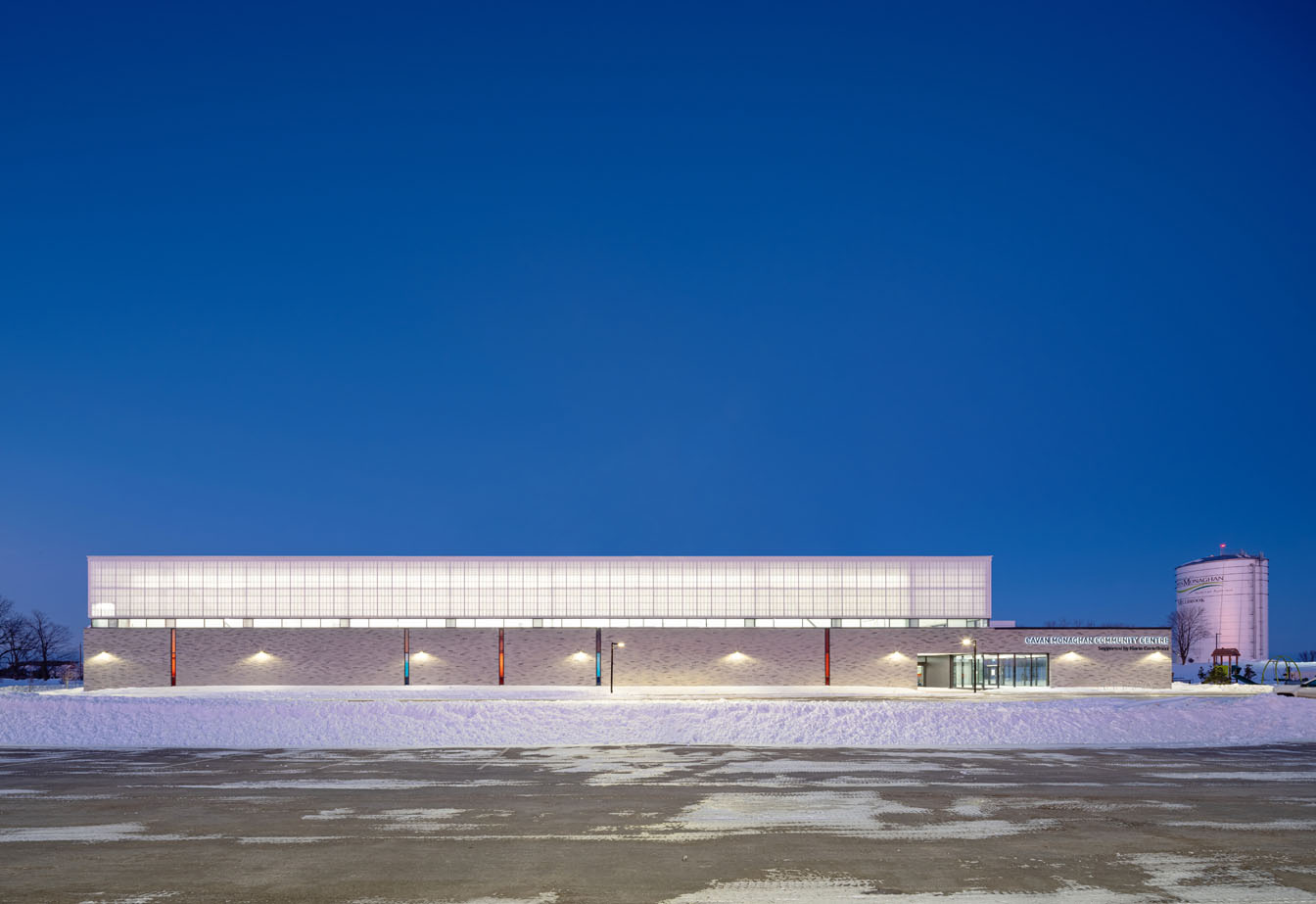 Kalwall facades Cavan Monaghan Community Center