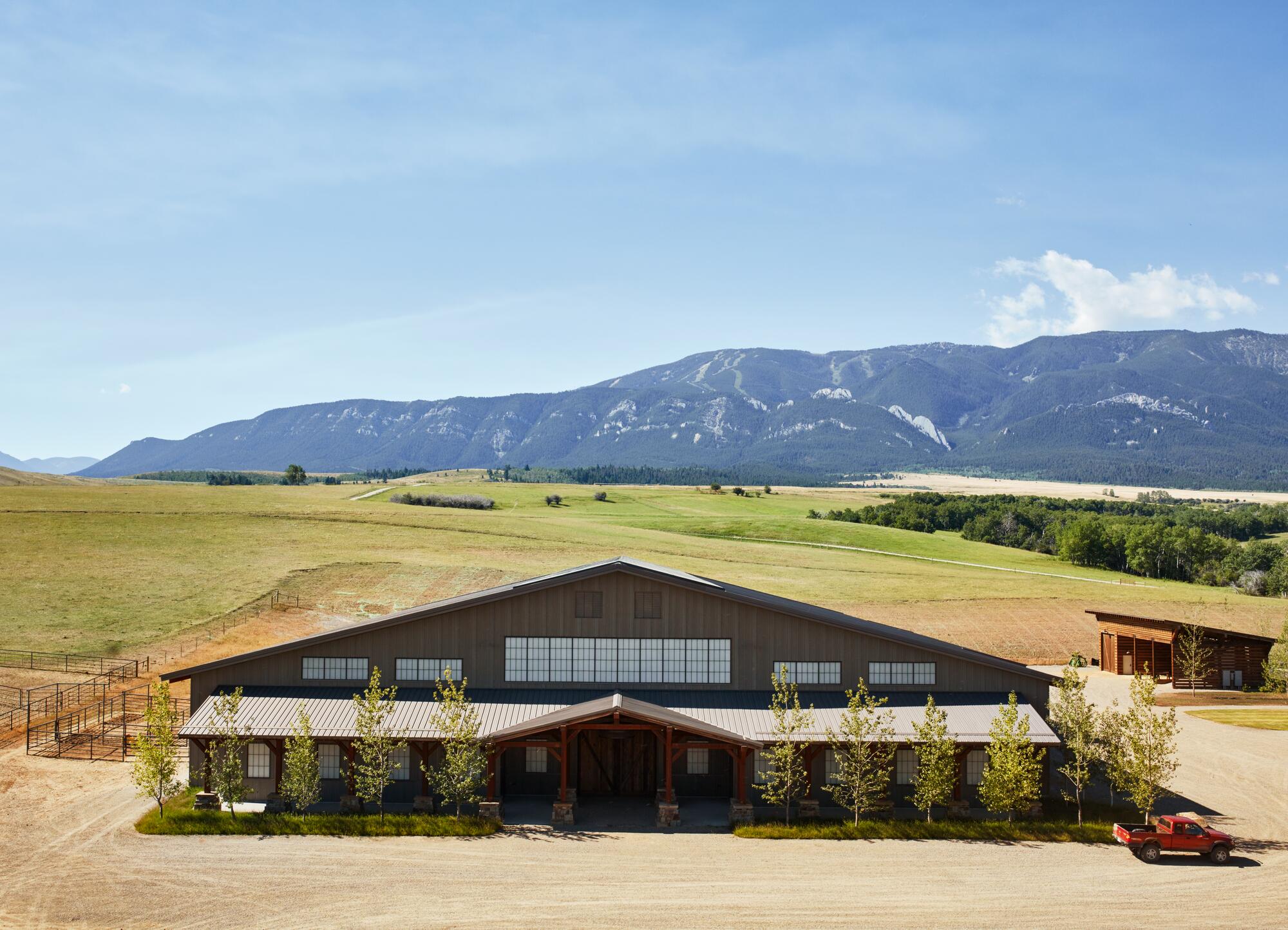 Palisades Ranch Indoor Riding Arena, Montana