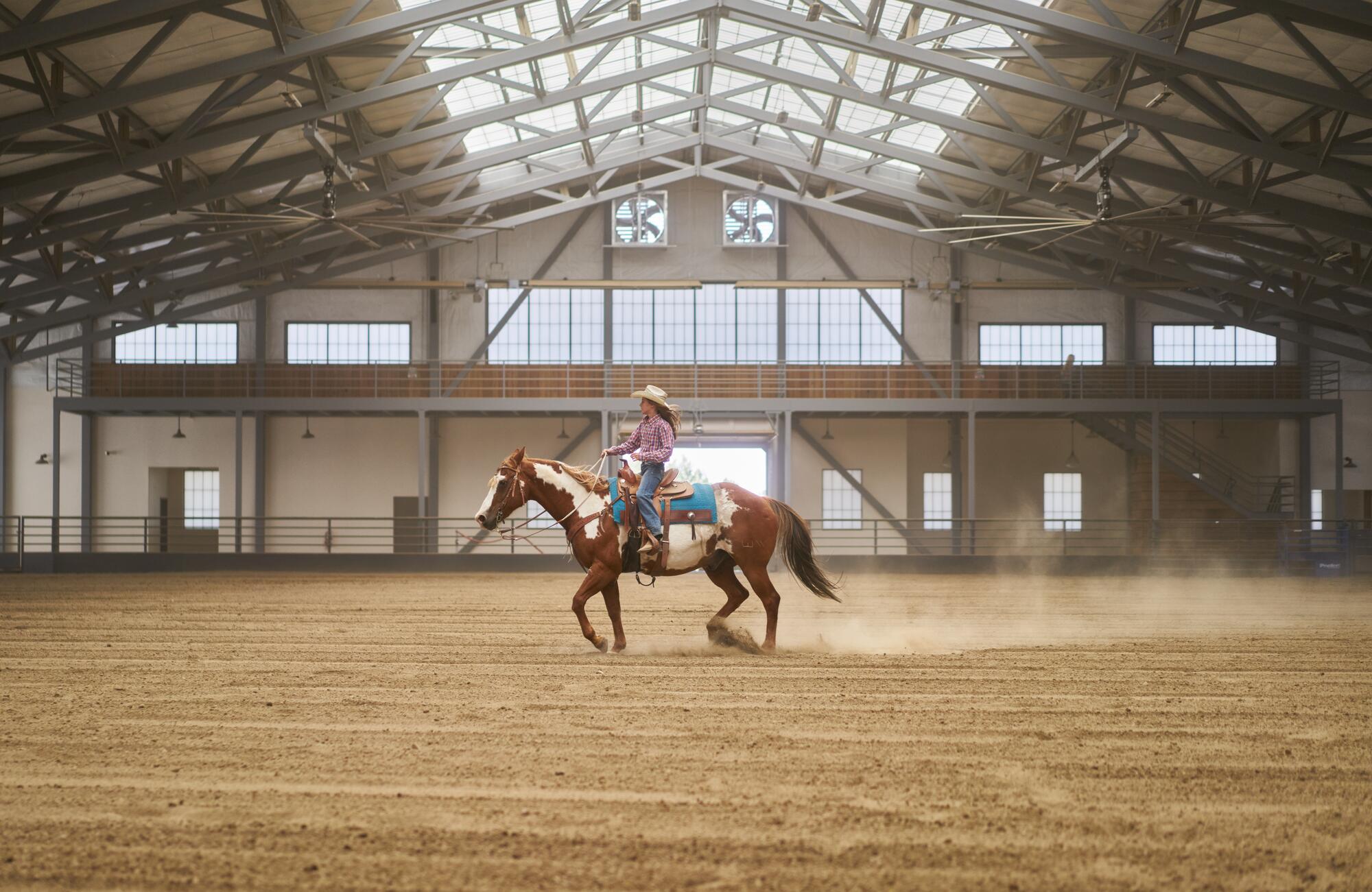 Palisades Ranch Indoor Riding Arena, Montana