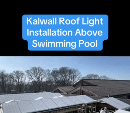Kalwall translucent panels install