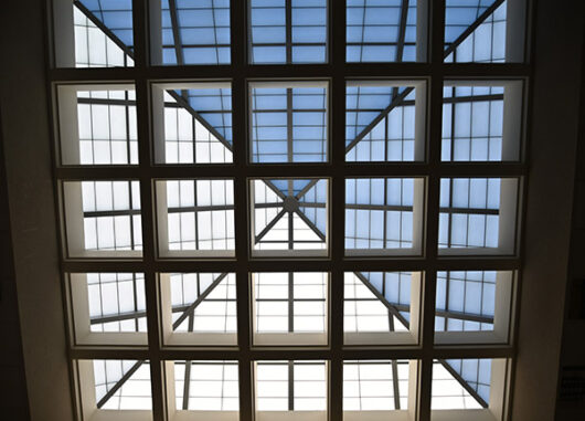 Flathead High School skylight
