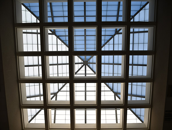 Flathead High School skylight