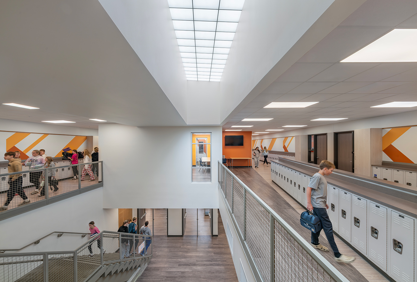 New Berlin Jr/Sr High School s-line skylight