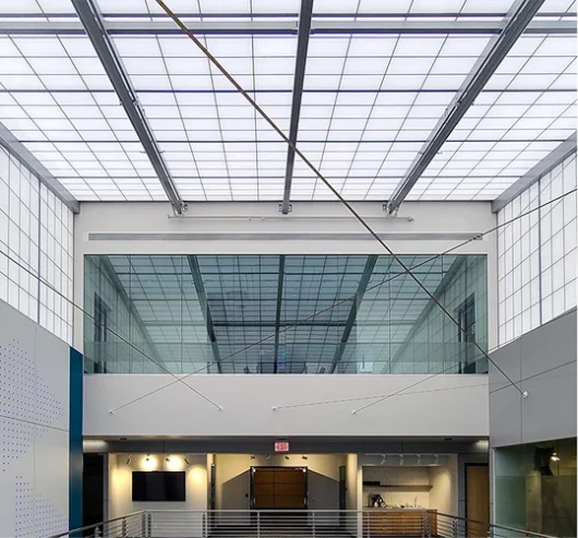 Image of a Kalwall hurricane-rated installation