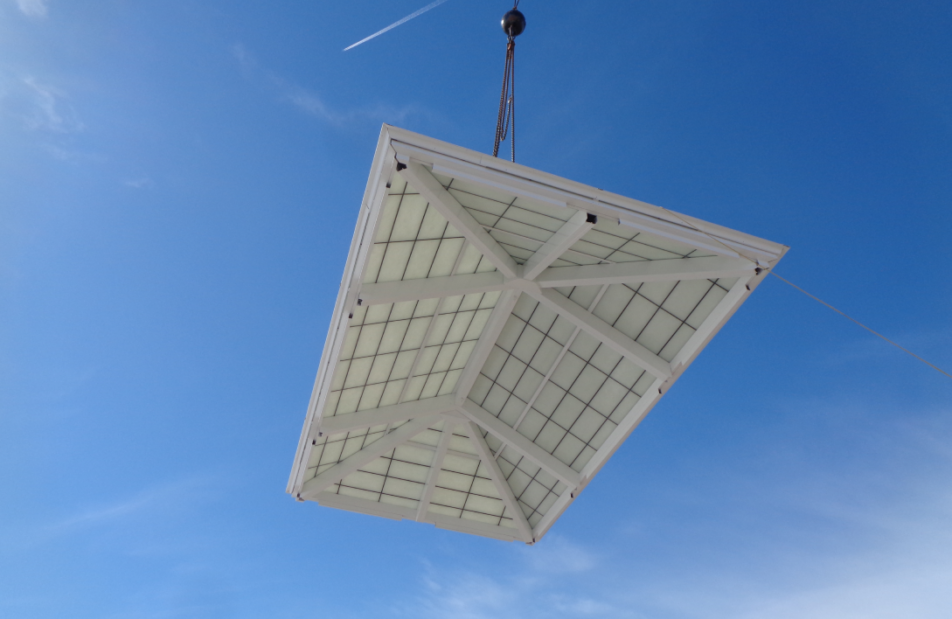 Image of a removable roof