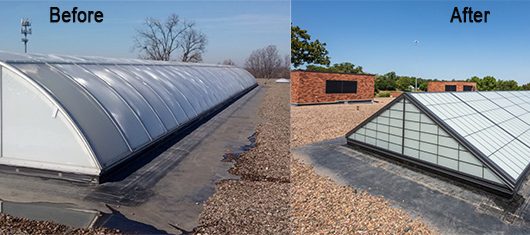commercial skylight replacement